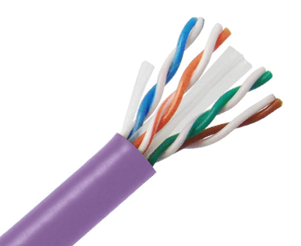CAT6 Bulk Riser Ethernet Cable, CMR UL Listed Solid Copper UTP, 24 AWG 1000FT