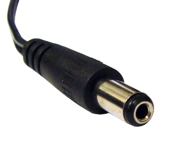 Female DC Power Supply Cord - 7 Inch