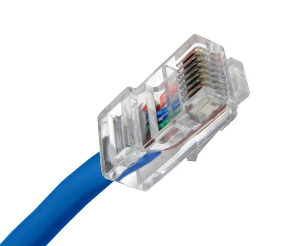CAT5E Ethernet Patch Cable, Non-Booted, RJ45 - RJ45, Various Lengths, Overstock