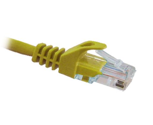 CAT6 Ethernet Patch Cable, Snagless Molded Boot, RJ45 - RJ45, 14ft, Overstock