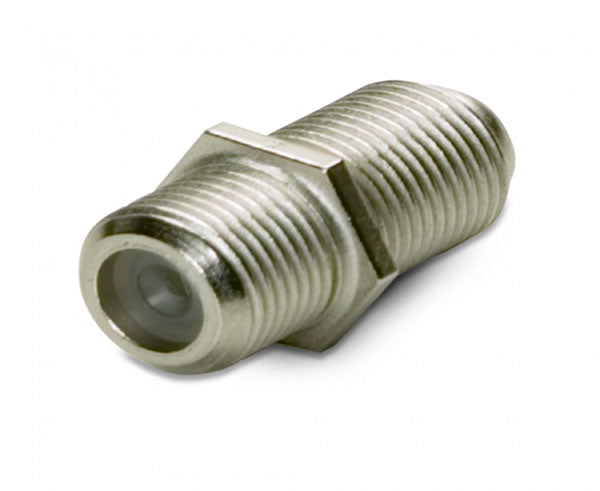 Coax Adapter: F-Connector Coupler, 25 pcs pk.