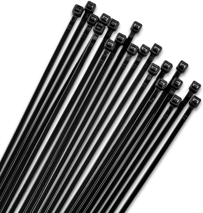 6" Clear Cable Ties - 100 pack