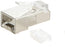 Cat 6A RJ45 Modular Plug (Two-Piece Suit), Shielded FTP Network Connector for Solid Wire and Standard Cable - 50pcs in Jar