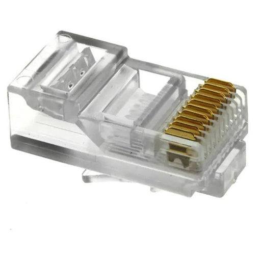 RJ45 Connector for Solid and Stranded CAT6 Cable -100pcs in Jar
