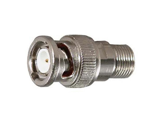 BNC Male to F-Type Female Adapter, Screw-On