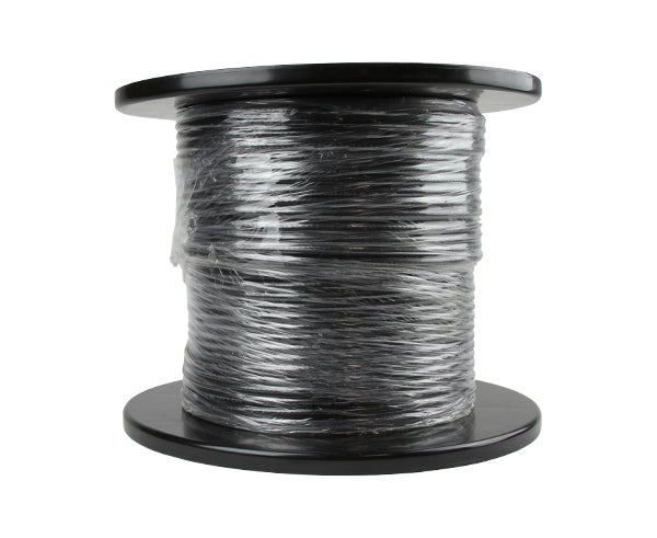 Dual RG6 Riser CMR Coaxial Cable, 100% AL Foil, 60% AL Wire Braid, 18 ...