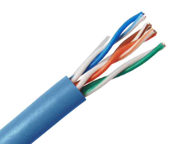 CAT5E Riser Bulk Ethernet Cable, CMR UL Listed Solid Copper UTP, 24 AWG 1000FT