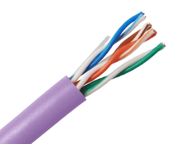 CAT5E Riser Bulk Ethernet Cable, CMR UL Listed Solid Copper UTP, 24 AWG 1000FT