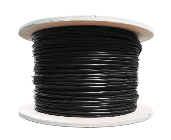 CAT6A Outdoor Bulk Ethernet Cable, 750MHz, Solid Copper, UTP CMX, 23 AWG 1000FT