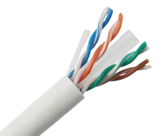 Primus Cable CAT6 UTP Bulk Ethernet Cable, Solid Copper CM, 23 AWG 1000FT