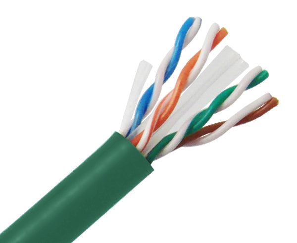 CAT6 Bulk Riser Ethernet Cable, CMR UL Listed Solid Copper UTP, 24 AWG 1000FT