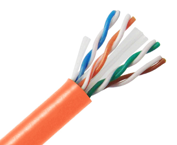 CAT6 Bulk Riser Ethernet Cable, CMR UL Listed Solid Copper UTP, 24 AWG 1000FT