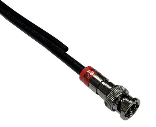 RG59 Siamese Direct Burial Coaxial Cable, CCTV, 20 AWG BC, 95% BC Braid, 18/2 Stranded BC
