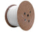 RG6 Coaxial Cable, Dual Shield Plenum, 18 AWG CCS, CMP, 75% AL Braiding  & 100% AL Foil Shield, White, 1000ft