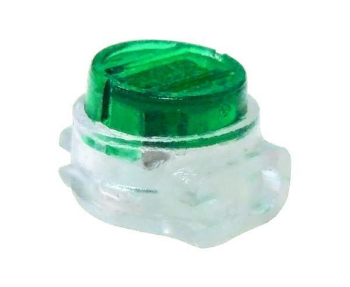 Telecom Splice Connector, UG-Gel Filled, 22-26 AWG, In-line Tap, Green