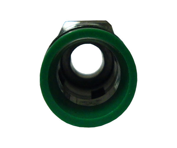 Plenum Quad Shield Pro Snap N Seal® Universal F-Type RG6 Coax Cable Connector - Green Ring - 25pc Bag