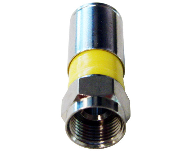Standard Shield CMP Compression F-Type RG6 Coax Cable Connector