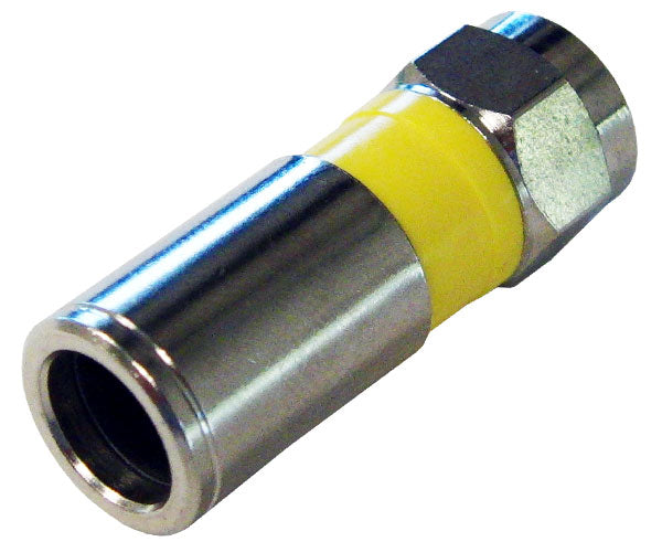 Standard Shield CMP Compression F-Type RG6 Coax Cable Connector