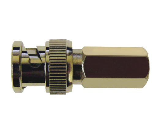 BNC RG59 Coax Cable Connector, Male Twist-on Type