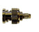 BNC RG59 Connector, Male 3-pc Crimp-on Style, Gold Plated Center Pin