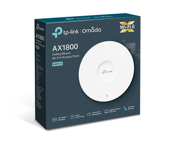 AX1800 Wireless Dual Band Ceiling Mount Access Point