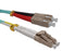 Fiber Optic Patch Cord, LC to SC, 10 Gig Multimode 50/125 OM3, Duplex, 10M