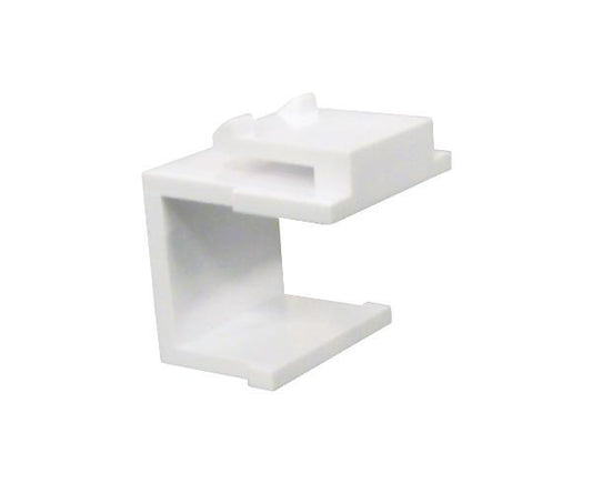 Blank Keystone Insert, Snap In, HD Style, UL Listed