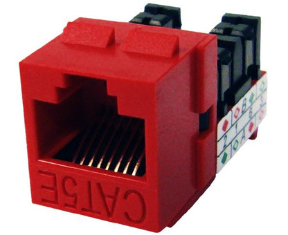 CAT5E Keystone Jack, Unshielded, MIG+, High Density