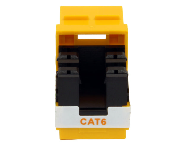 CAT6 RJ45 Punch Down Keystone Jack, Unshielded MIG+, High Density