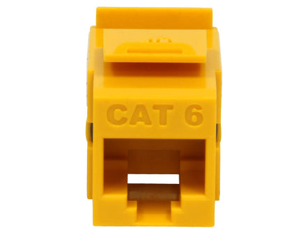 CAT6 RJ45 Punch Down Keystone Jack, Unshielded MIG+, High Density