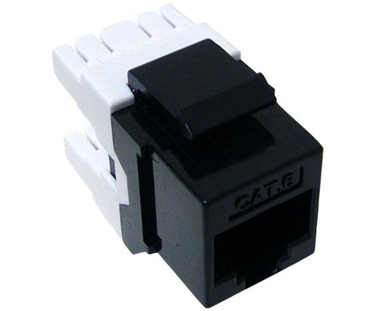 CAT6 MIG+ Keystone Jack, Unshielded, Component Rated, High Density