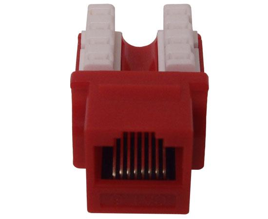 CAT6 Punch Down Keystone Jack, Unshielded, U-Style