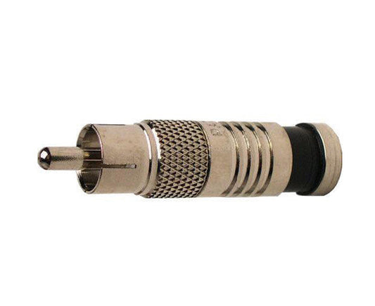 RG6 Nickel SealSmart™ Compression RCA RG6 Coax Cable Connector