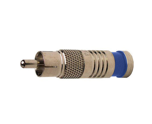 Quad Nickel SealSmart™ RCA-Type Compression RG6 Coax Cable Connector