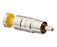Nickel RGB RCA Coax Cable Connector, SealSmart™, 25 AWG - 25pc Bag
