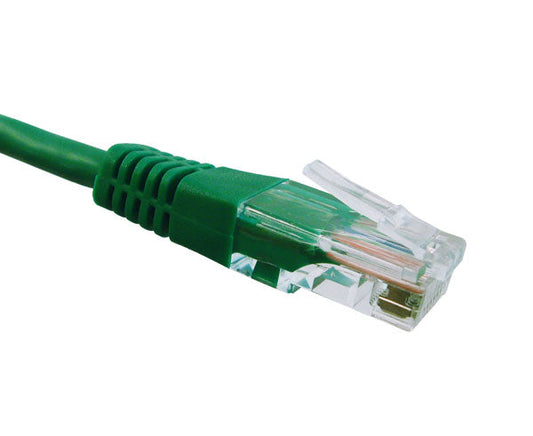 CAT5E Ethernet Patch Cable, Molded Boot, RJ45 - RJ45, 3ft