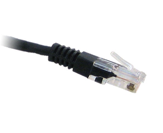 CAT5E Ethernet Patch Cable, Molded Boot, RJ45 - RJ45, 3ft