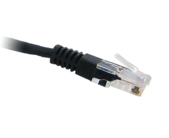 CAT5E Ethernet Patch Cable, Molded Boot, RJ45 - RJ45, 7ft