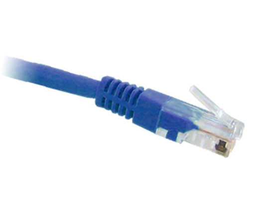 CAT5E Ethernet Patch Cable, Molded Boot, RJ45 - RJ45, 3ft