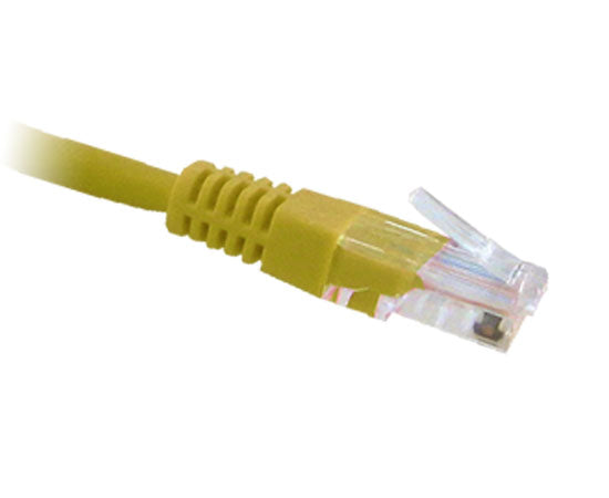CAT5E Ethernet Patch Cable, Molded Boot, RJ45 - RJ45, 3ft