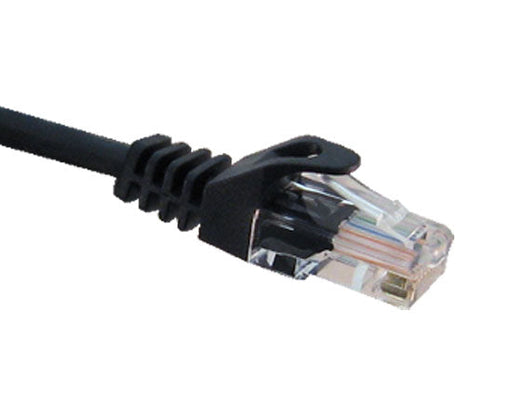CAT5E Ethernet Patch Cable, Snagless Molded Boot, RJ45 - RJ45, 75ft