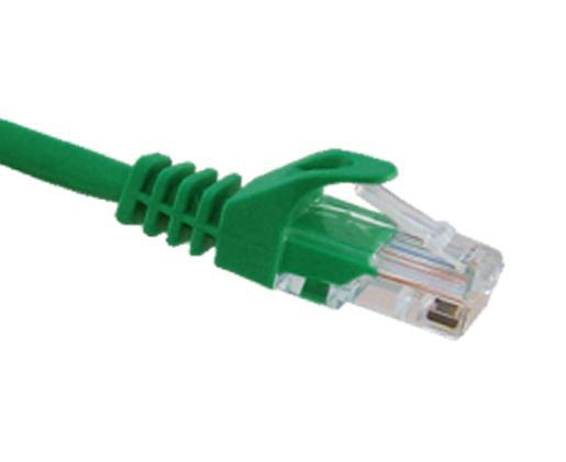 CAT5E Ethernet Patch Cable, Snagless Molded Boot, RJ45 - RJ45, 100ft