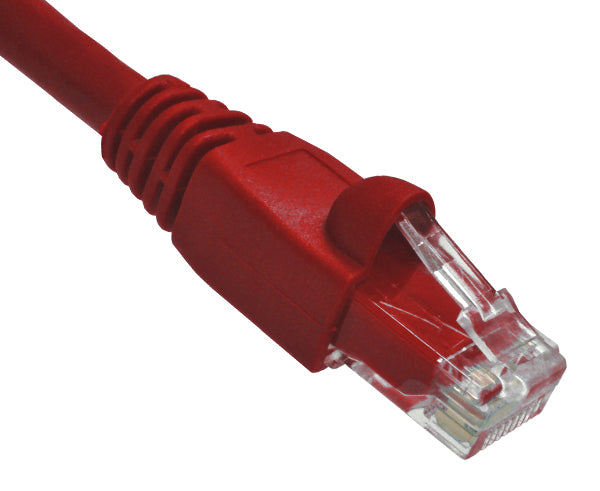 CAT6A Ethernet Patch Cable, 10G, Snagless Molded Boot, RJ45 - RJ45, 100ft