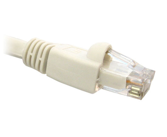 CAT6A Ethernet Patch Cable, 10G, Snagless Molded Boot, RJ45 - RJ45, 100ft