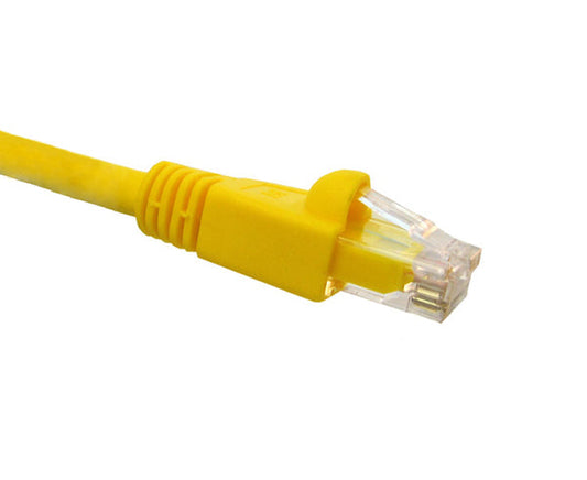 CAT6A Ethernet Patch Cable, 10G, Snagless Molded Boot, RJ45 - RJ45, 25ft