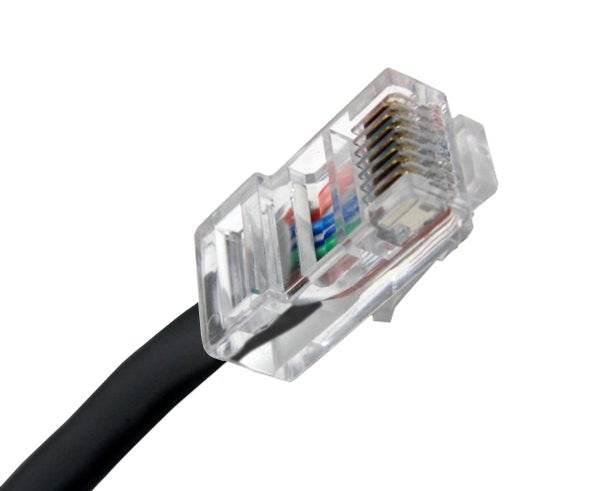 CAT5E Ethernet Patch Cable, Non-Booted, RJ45 - RJ45, 75ft