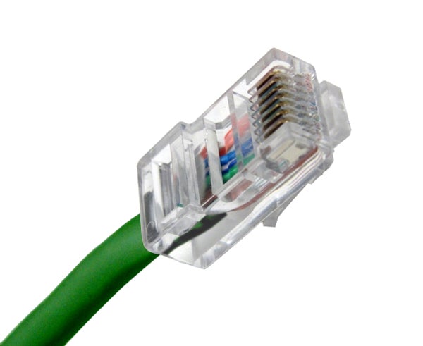 CAT5E Ethernet Patch Cable, Non-Booted, RJ45 - RJ45, 75ft