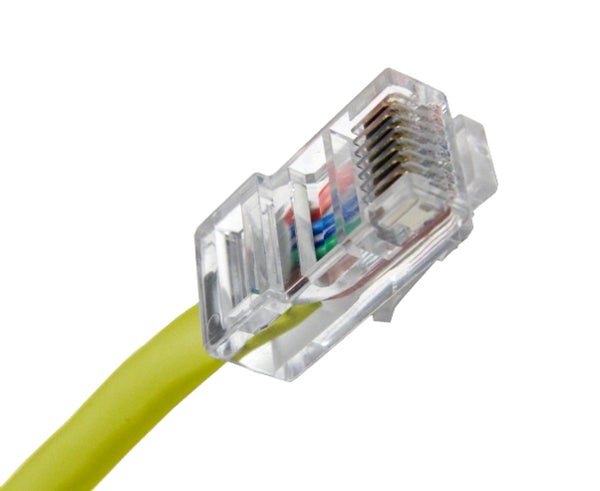 CAT5E Ethernet Patch Cable, Non-Booted, RJ45 - RJ45, 75ft