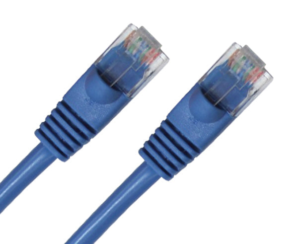 CAT5E Ethernet Patch Cable, Snagless Molded Boot, RJ45 - RJ45, Various Lengths, Overstock