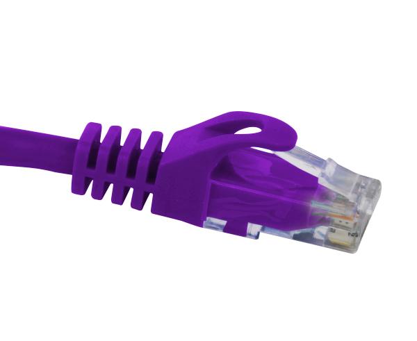 CAT6 Ethernet Patch Cable, Snagless Molded Boot, RJ45 - RJ45, 3ft